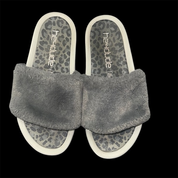 Hey Dude Peggy Grey Cheetah Women’s Size 8 - Picture 5 of 6